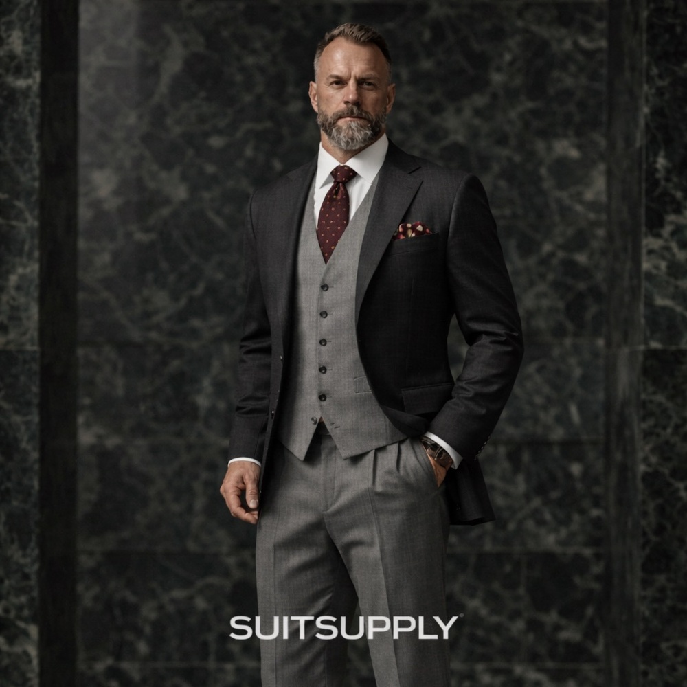 Suitsupply Napoli Jacket Vitale Barberis Canonico Perennial Wool Super 110's,